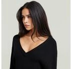 Strickkleid G-STAR "Hourglass Dress wmn", Damen, Gr. XS, N-Gr, Langarm, Strick,...