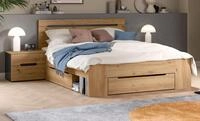 Inn.Furn Schlafzimmer-Set Cooper, (in Eiche Artisan mit Basalt Grau, 3-tlg.,...