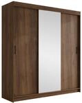 MIRJAN24 Kleiderschrank Infinity II 200 (mit drei Schwebet&uuml;ren) 200x58x200 cm,...
