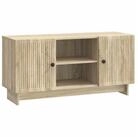 vidaXL TV-Schrank 102 x 34,5 x 50 cm TV-Schr&auml;nk Sonoma-Eiche 102x34,5x50 cm