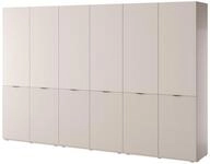 Masseno Dreht&uuml;renschrank ATELIO 303 cm Kleiderschrank 6 T&uuml;ren...