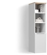 Livinity&reg; Aktenschrank Piave, Wei&szlig;/Sonoma, mit einer T&uuml;r (1-St)
