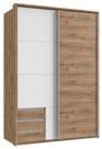 luma-home Schwebet&uuml;renschrank 22670 (B138/H200/T65 cm, Kleiderschrank 2-t&uuml;rig...