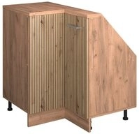 Vicco Kommode Rion, Artisan-Eiche/Goldkraft Eiche/Goldkraft Eiche, 75.6 x 81.6...