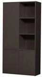 WOOOD Mehrzweckschrank Merel - Kiefernholz Mittelbraun, 100 cm Grifflose