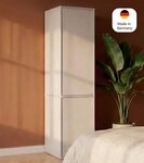 mokebo Kleiderschrank Beige 'Robe' Schrank Kaschmir Push-to-Open (47x197 cm)...