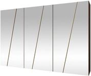 MIRJAN24 Kleiderschrank Zen 6L 300 cm (mit sechs Dreht&uuml;ren) drei...