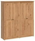 vidaXL Kleiderschrank Kleiderschrank PANAMA Honig 169 x 50 x 185 cm (1-St)