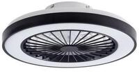 Lindby Deckenventilator Teleo schwarz