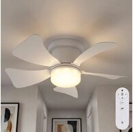 GLOBO LIGHTING Deckenventilator, Deckenventilator Deckenlampe LED Vor R&uuml;cklauf