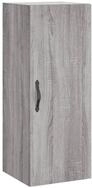 vidaXL H&auml;ngeschrank Wandschrank Grau Sonoma 34,5x34x90 cm Holzwerkstoff (1-St)