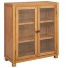 vidaXL Sideboard 80 x 35 x 95 cm Sideboard Vitrine Schrank mit Regal mit T&uuml;r...