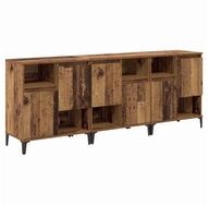 vidaXL Sideboard Sideboards 3 stk. Altholz 60 x 35 x 70 cm Holzwerkstoff (3 St)