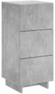 vidaXL Sideboard Sideboard Betongrau 33.5 x 34.5 x 75 cm Holzwerkstoff (1 St)
