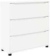 vidaXL Kommode 80 x 31 x 81 cm Kommode Schubladenschrank Aufbewahrungsschrank...