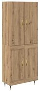 vidaXL Mehrzweckschrank 69,5 x 34 x 180 cm Mehrzweckschrank Highboard Schrank