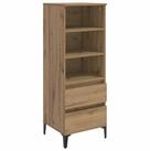vidaXL Highboard 40 x 36 x 110 cm Highboard Artisan-Eiche 40x36x110 cm...