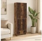 vidaXL Gartenlounge-Set vidaXL Schrankset 2 stk. Altholz Holzwerkstoff