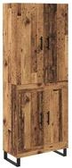 vidaXL Highboard 69,5 x 34 x 180 cm Hochschrank Highboard Buffetschrank Anrichte