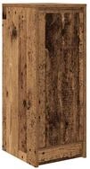 vidaXL Sideboard Sideboard Altholz-Optik 29,5x34x76 cm Holzwerkstoff (1 St)