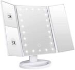 Intirilife LED-Lichtspiegel Schminkspiegel Kosmetikspiegel LED Beleuchtung...