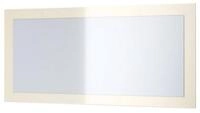 Vladon Wandspiegel Lima V1 (Wandspiegel, mit Rahmen im modernen Stil), Creme