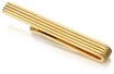Kuzzoi Krawattennadel Krawattennadel Rillen Design 925 Silber goldfarben