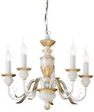 Ideal Lux Kronleuchter Ideal Lux Firenze SP5 Kronleuchter 5-flammig, Wei&szlig;, &Oslash;:...