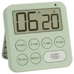 TFA Dostmann Intervall-Timer Digitaler Timer und Stoppuhr Timer Gr&uuml;n digital