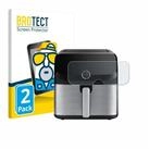 BROTECT Displayschutzfolie Schutzfolie f&uuml;r Tefal Easy Fry Mega, 2 St&uuml;ck,