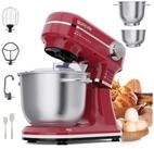 SUNCOK K&uuml;chenmaschine Multifunktionale Knetmaschine, 12-Geschwindigkeit, 59 Dezibel.