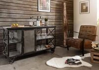 Massivmoebel24 Sideboard HEAVY&nbsp;INDUSTRY (137x46x82 Mango montiert)