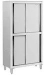 Royal Catering Vorratsschrank Geschirrschrank 100 x 50 x 180 cm Edelstahl...