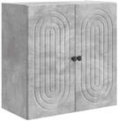 vidaXL H&auml;ngeschrank 59 x 31 x 60 cm H&auml;ngeschrank Wandschrank Betongrau...