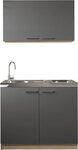 RESPEKTA Pantryk&uuml;che Merle, Breite 100 cm, Soft-Close, Sp&uuml;lenabdeckung mit