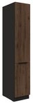 K&uuml;chen-Preisbombe Hochschrank 40 cm K&uuml;che MONZA Okapi Nu&szlig;baum K&uuml;chenzeile