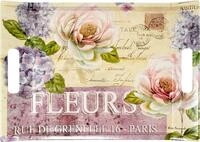 Lashuma Tablett Edelrose, Melamin, (1-tlg), Italienisches K&uuml;chentablett 38x27...