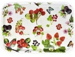 Lashuma Tablett Waldbeeren, Kunststoff, (1-tlg), Farbenfrohes Kaffeetablett mit