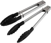 APS Servierzange Universalzangen im 2er Set, L&auml;nge 18 cm, aus Edelstahl,...