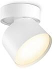 SSC-LUXon LED Aufbaustrahler Deckenlampe SAMU rund wei&szlig; mit GX53 LED 6W dimmbar