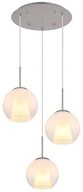 GLOBO LIGHTING LED Pendelleuchte, Leuchtmittel inklusive, Warmwei&szlig;, LED