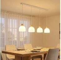GLOBO LIGHTING Pendelleuchte, Leuchtmittel inklusive, Warmwei&szlig;, LED...