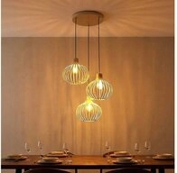 GLOBO LIGHTING LED-H&auml;ngeleuchte, Leuchtmittel inklusive, Warmwei&szlig;, LED
