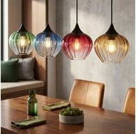 GLOBO LIGHTING LED-H&auml;ngeleuchte, Leuchtmittel inklusive, Farbig, LED...