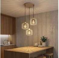 GLOBO LIGHTING LED-H&auml;ngeleuchte, Leuchtmittel inklusive, Warmwei&szlig;, LED...