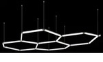 GLOBO LIGHTING Deckenleuchte HONEYCOMB, LED fest integriert, LED Deckenleuchte...