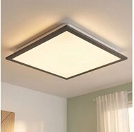 GLOBO LIGHTING LED Deckenleuchte, Leuchtmittel inklusive, Warmwei&szlig;, LED...