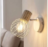 GLOBO LIGHTING Wandleuchte, Leuchtmittel inklusive, Warmwei&szlig;, LED Wandlampe