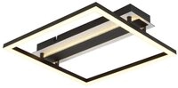 GLOBO LIGHTING LED Deckenleuchte, LED-Leuchtmittel fest verbaut, Warmwei&szlig;, LED