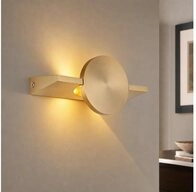 GLOBO LIGHTING LED Wandleuchte, LED-Leuchtmittel fest verbaut, Warmwei&szlig;, LED